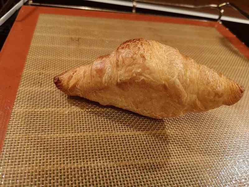 冷凍クロワッサンにはシリコンマット